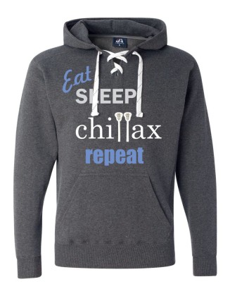 Eat Sleep Chillax Repeat Unisex Hoodie