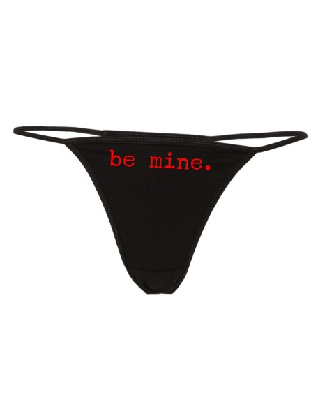 Be Mine Valentine's Day Thong