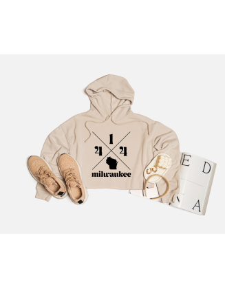 Milwaukee 414 Cropped Hoodie