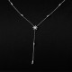 shooting star sterling silver necklace