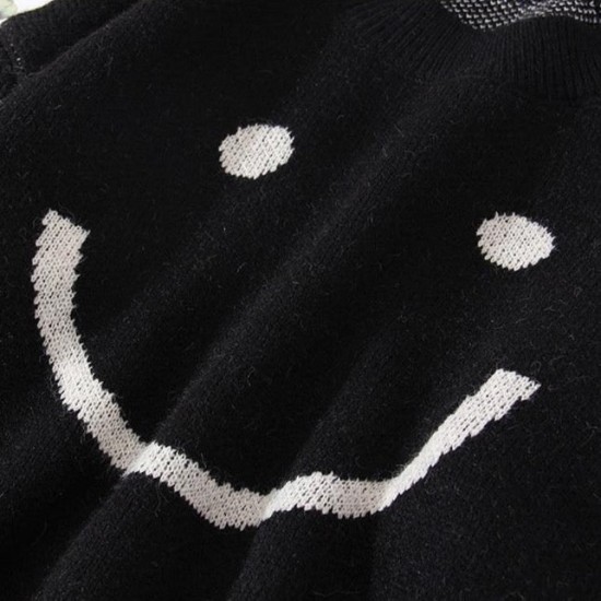 all smiles oversized sweater