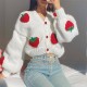 strawberry sugar knitted cardigan